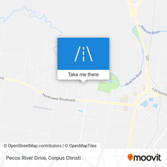 Mapa de Pecos River Drive