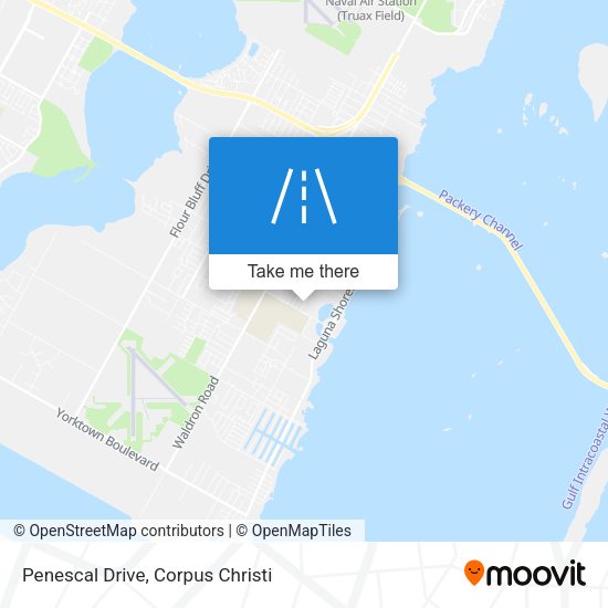 Penescal Drive map