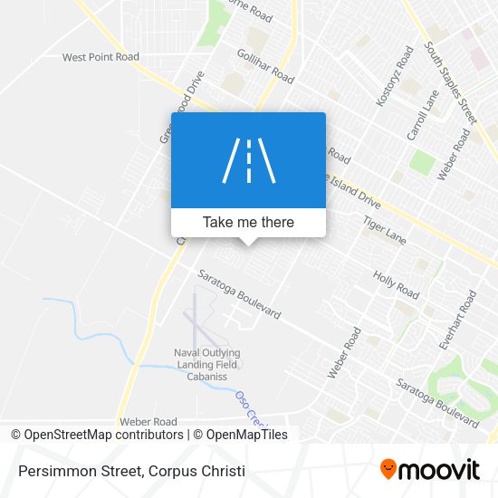 Persimmon Street map