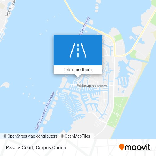 Mapa de Peseta Court