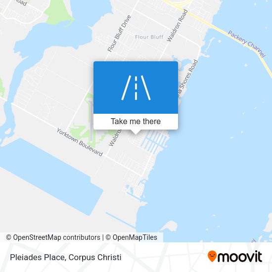 Pleiades Place map