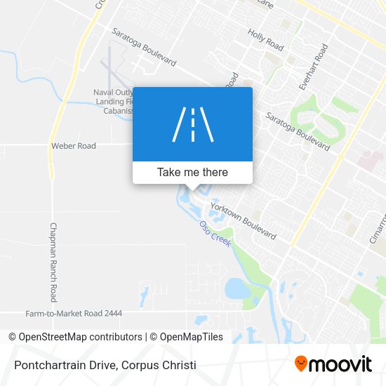 Mapa de Pontchartrain Drive