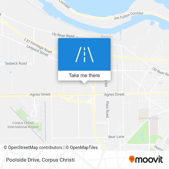 Mapa de Poolside Drive