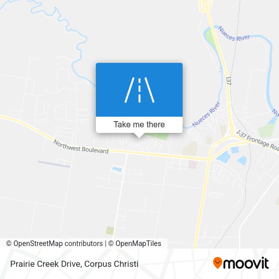 Mapa de Prairie Creek Drive