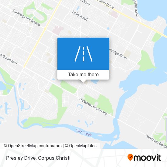 Presley Drive map