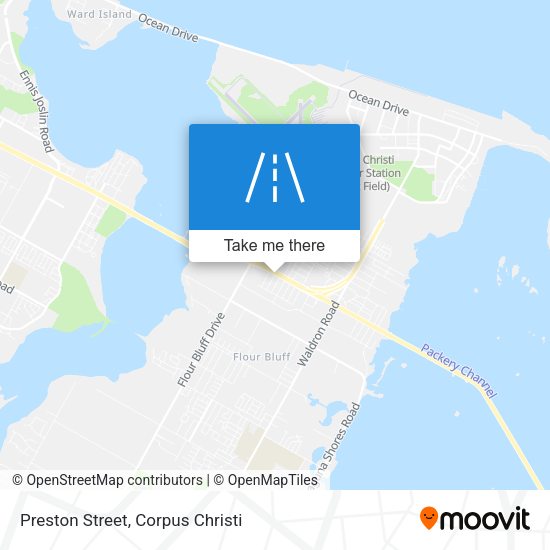 Preston Street map