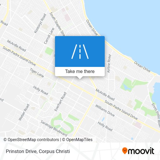 Prinston Drive map