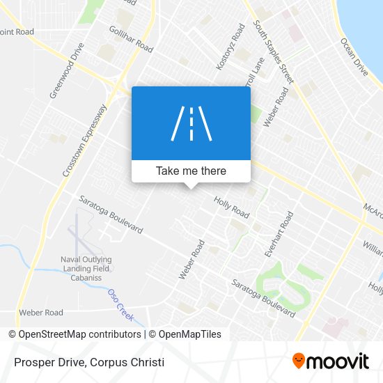 Mapa de Prosper Drive