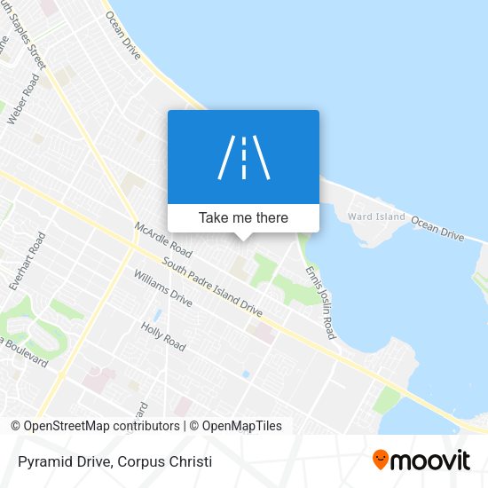 Pyramid Drive map