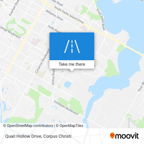 Quail Hollow Drive map