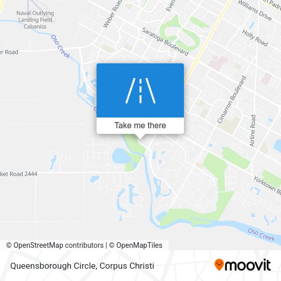 Mapa de Queensborough Circle
