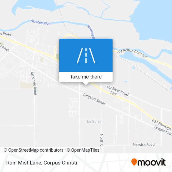 Rain Mist Lane map