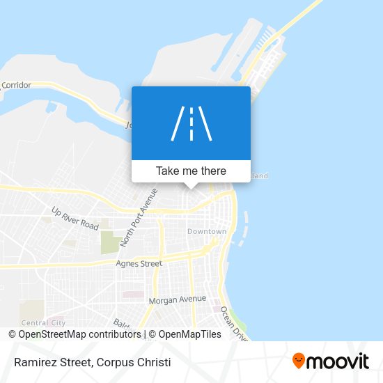 Ramirez Street map