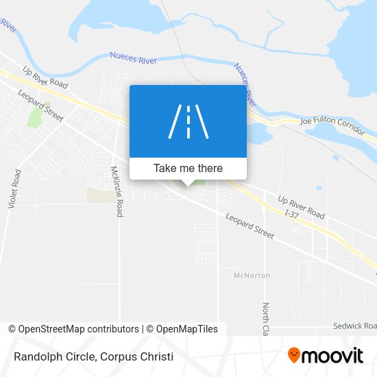 Randolph Circle map