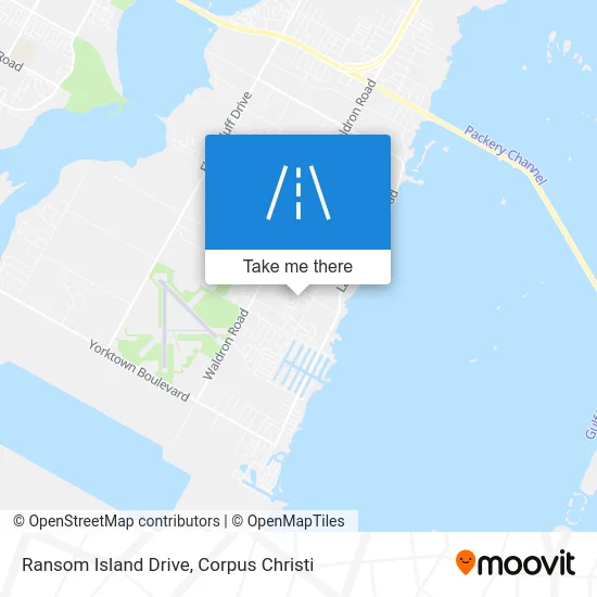 Ransom Island Drive map