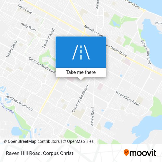 Mapa de Raven Hill Road