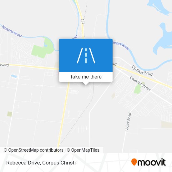 Mapa de Rebecca Drive