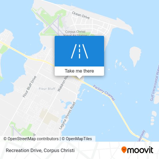 Recreation Drive map