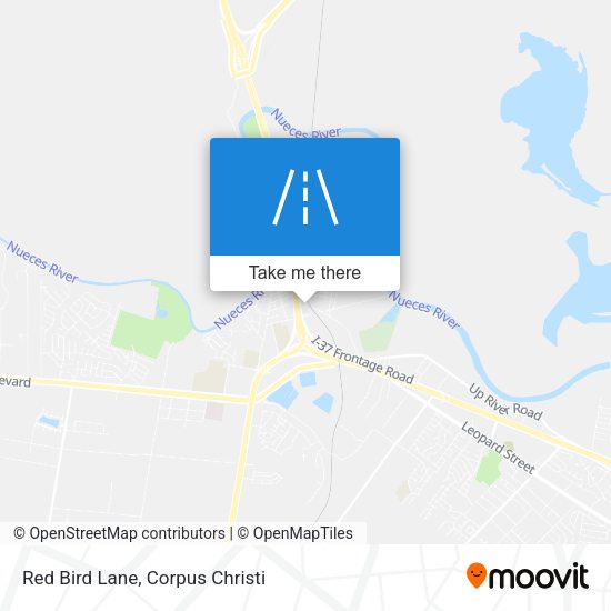 Red Bird Lane map