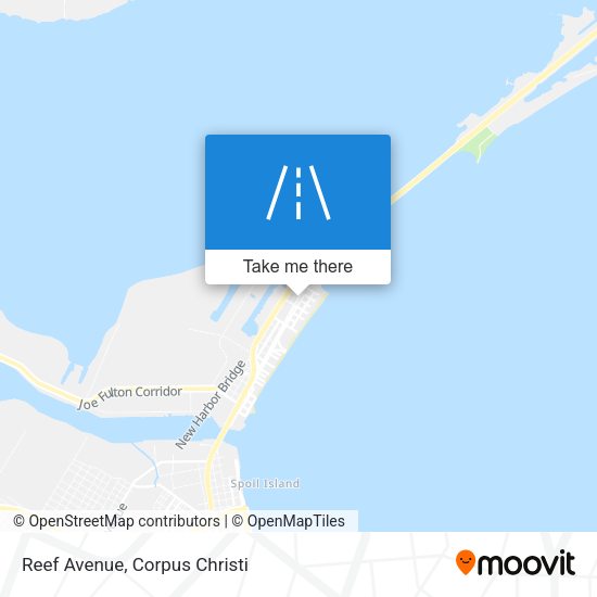 Reef Avenue map