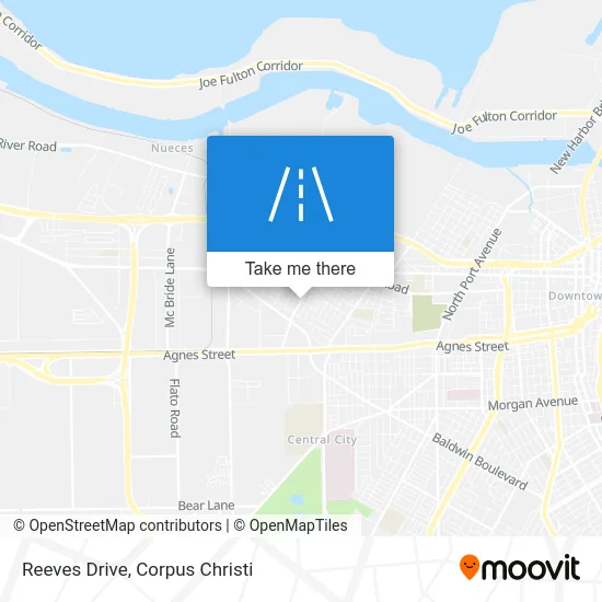 Reeves Drive map