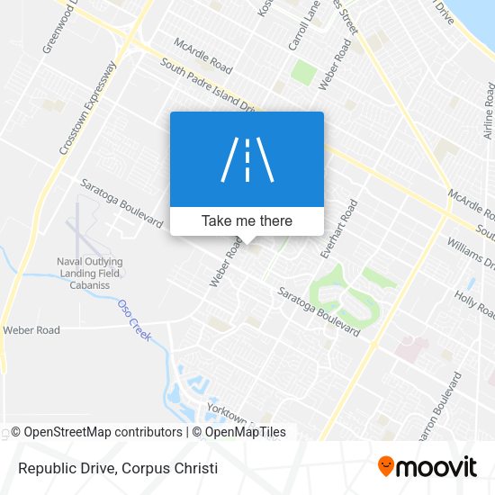 Republic Drive map