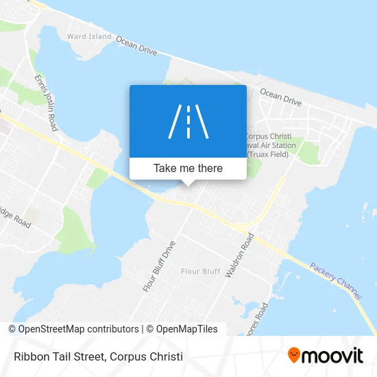 Ribbon Tail Street map