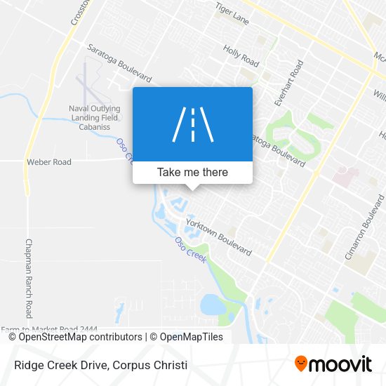 Ridge Creek Drive map