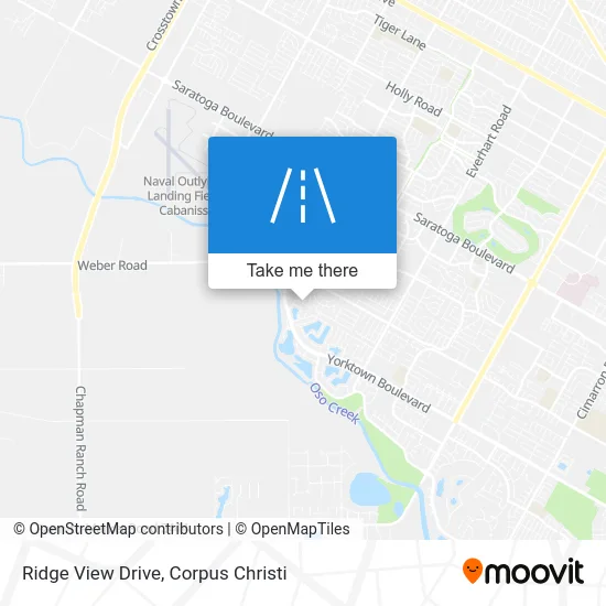 Ridge View Drive map