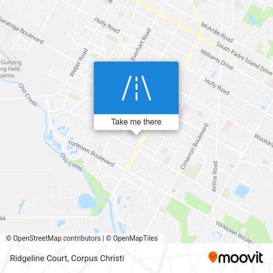 Ridgeline Court map