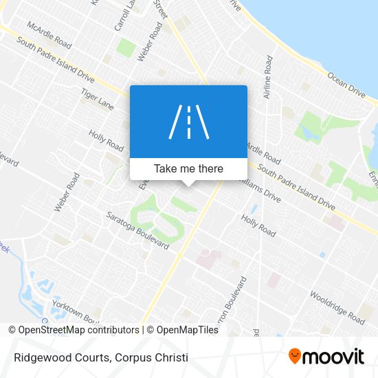 Ridgewood Courts map