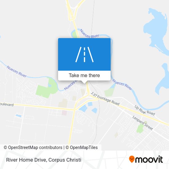 River Home Drive map