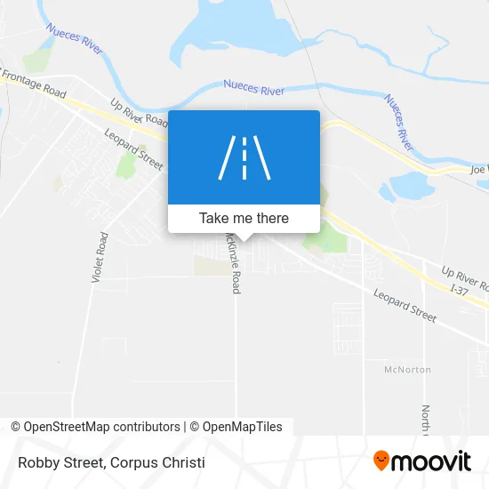 Robby Street map