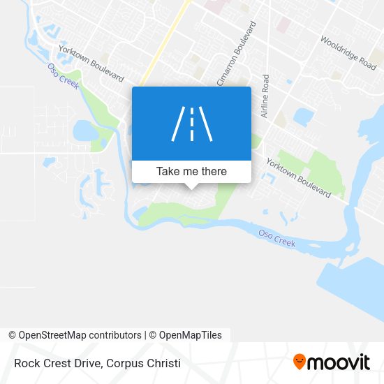 Rock Crest Drive map