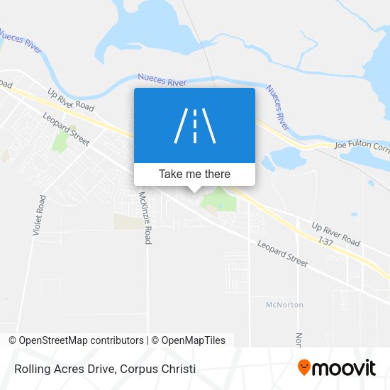Rolling Acres Drive map