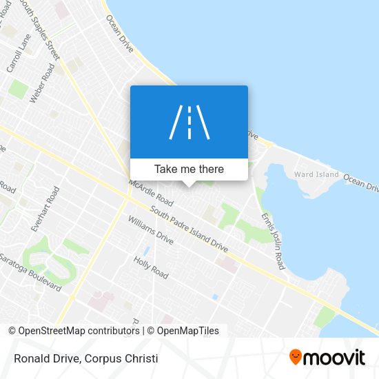 Mapa de Ronald Drive