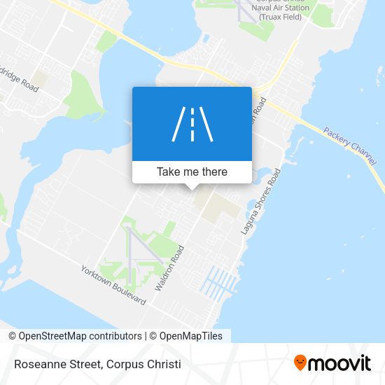 Mapa de Roseanne Street