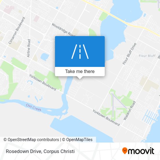 Rosedown Drive map