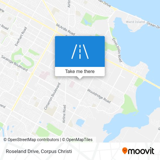 Roseland Drive map