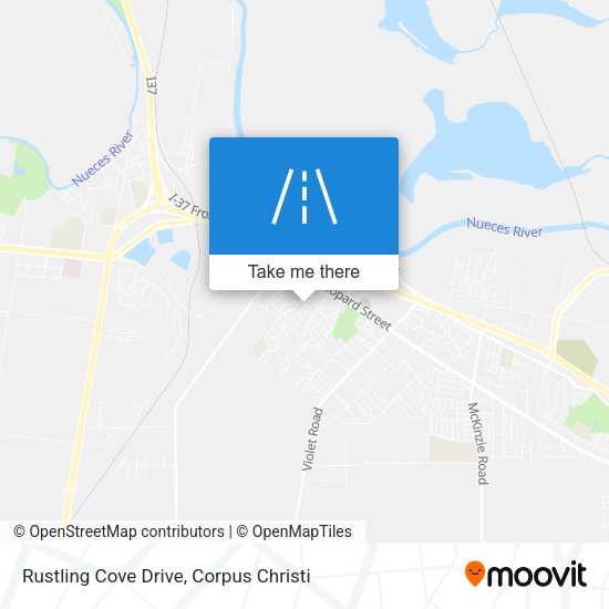 Rustling Cove Drive map