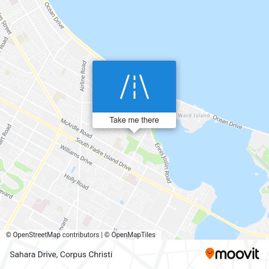 Sahara Drive map