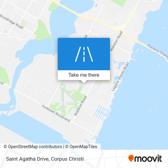 Saint Agatha Drive map