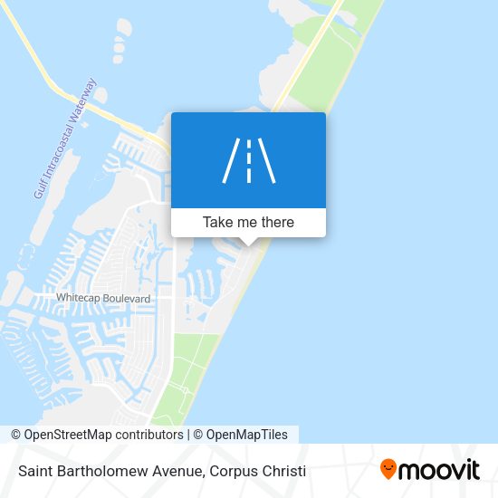 Mapa de Saint Bartholomew Avenue