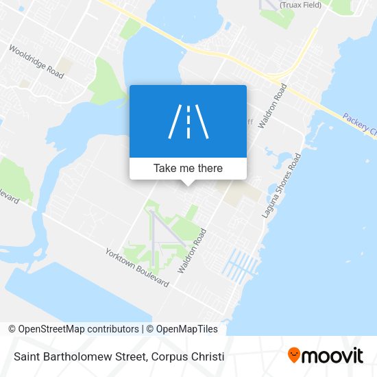 Mapa de Saint Bartholomew Street