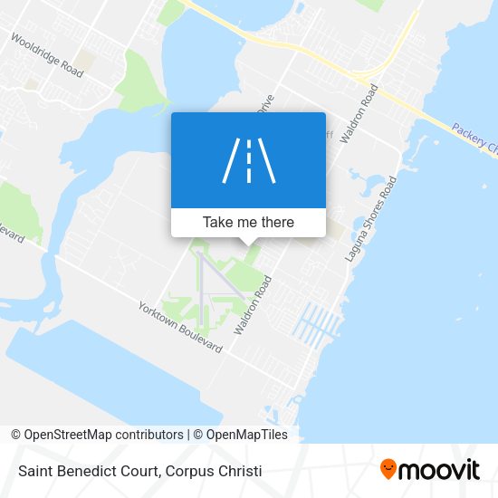 Mapa de Saint Benedict Court