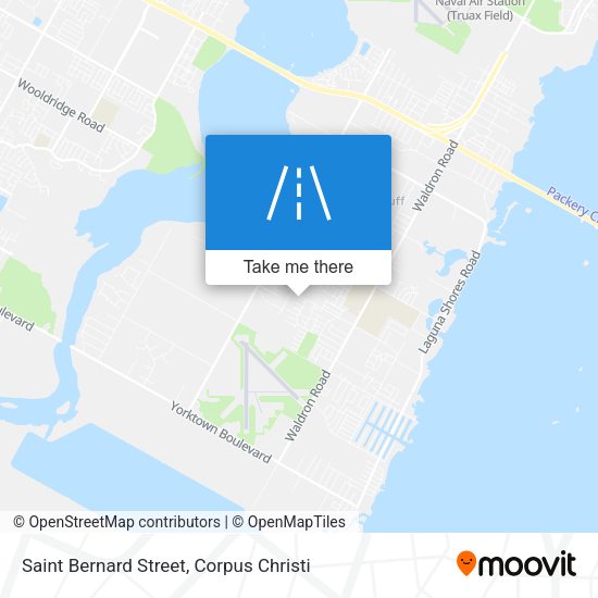 Mapa de Saint Bernard Street