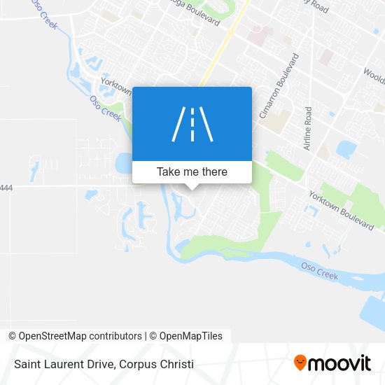 Mapa de Saint Laurent Drive
