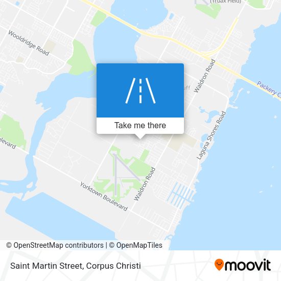 Saint Martin Street map