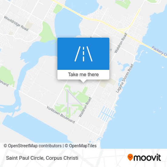 Saint Paul Circle map