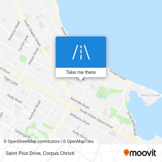Saint Pius Drive map